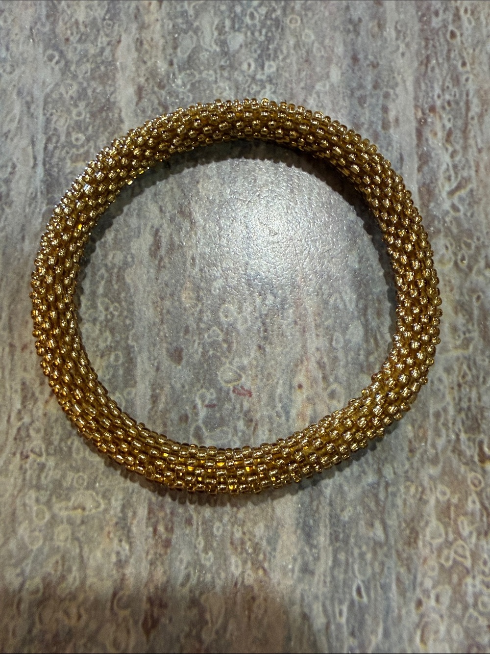 Gold Beaded Bracelet